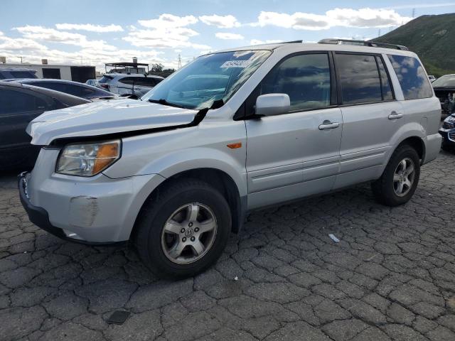 2HKYF18656H550306 - 2006 HONDA PILOT EX SILVER photo 1