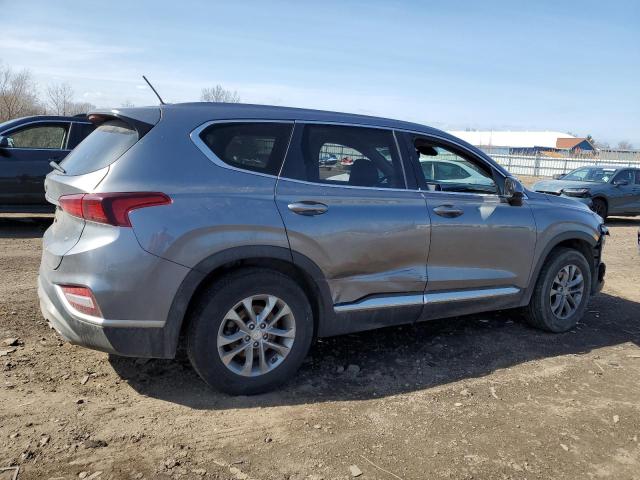 5NMS23AD6KH012758 - 2019 HYUNDAI SANTA FE SE GRAY photo 3