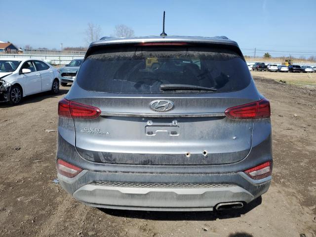 5NMS23AD6KH012758 - 2019 HYUNDAI SANTA FE SE GRAY photo 6