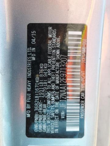 JF1ZNAA12F9713207 - 2015 TOYOTA SCION FR-S 银色 照片 12