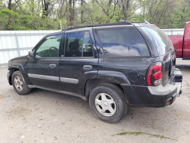 1GNDS13S632383652 - 2003 CHEVROLET BLAZER BLACK photo 2