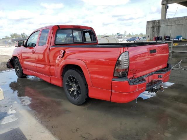 5TETU22N65Z029595 - 2005 TOYOTA TACOMA X-RUNNER ACCESS CAB RED photo 2