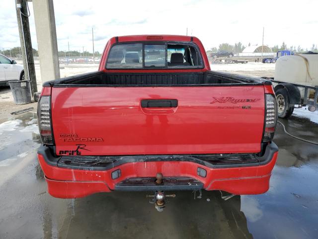 5TETU22N65Z029595 - 2005 TOYOTA TACOMA X-RUNNER ACCESS CAB RED photo 6