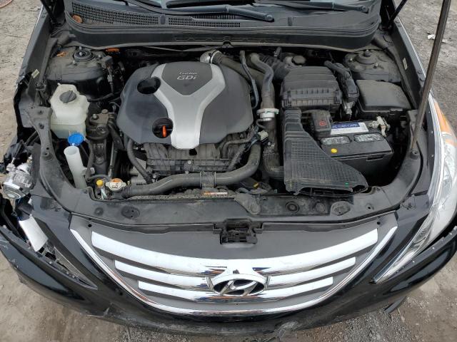 5NPEC4AB8EH866009 - 2014 HYUNDAI SONATA SE BLACK photo 11