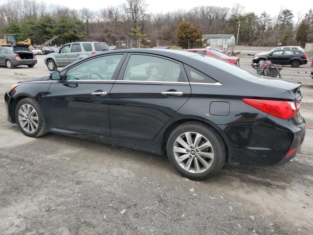 5NPEC4AB8EH866009 - 2014 HYUNDAI SONATA SE BLACK photo 2