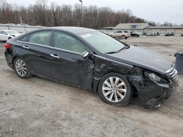 5NPEC4AB8EH866009 - 2014 HYUNDAI SONATA SE BLACK photo 4