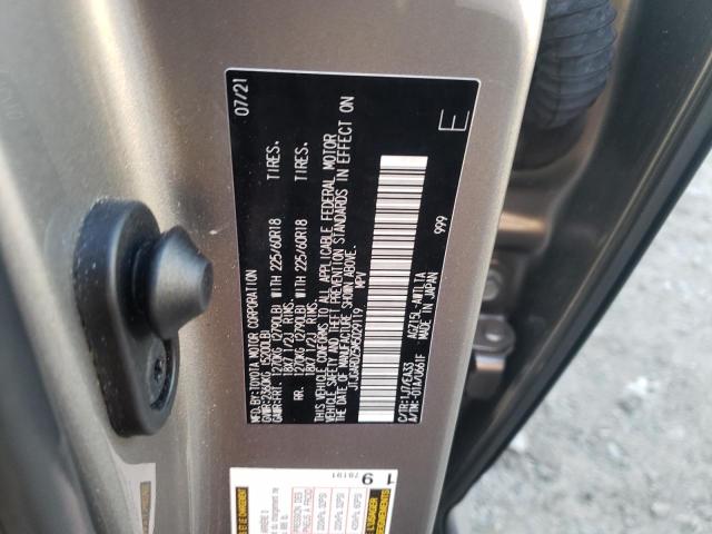 JTJGARDZ5M5029119 - 2021 LEXUS NX 300 BASE Gümüş foto 13