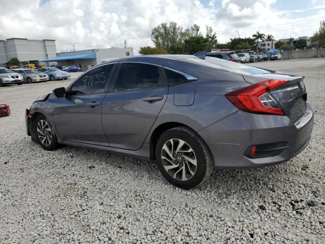 19XFC2F78HE065151 - 2017 HONDA CIVIC EX GRAY photo 2