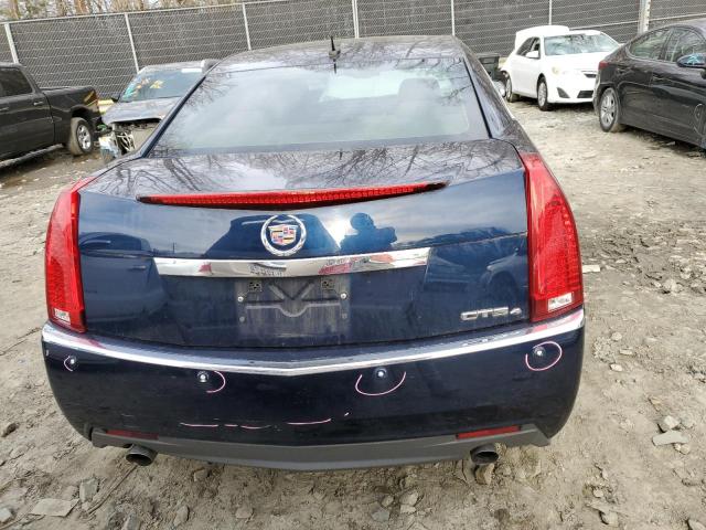 1G6DG577680136855 - 2008 CADILLAC CTS BLUE photo 6