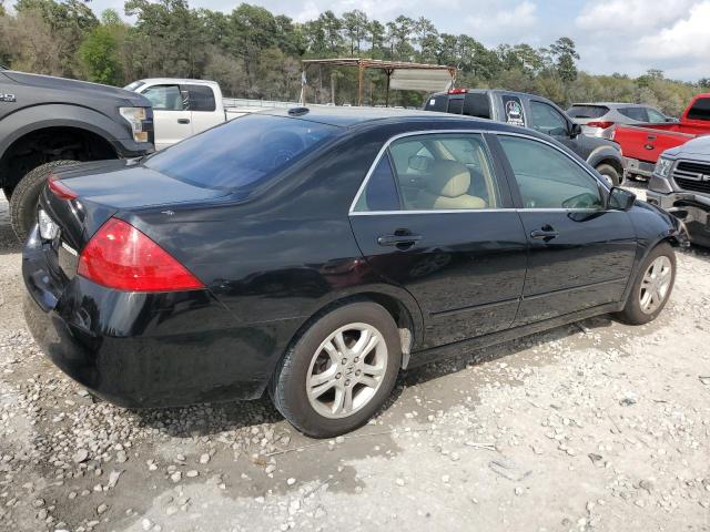 JHMCM56806C006804 - 2006 HONDA ACCORD EX BLACK photo 3