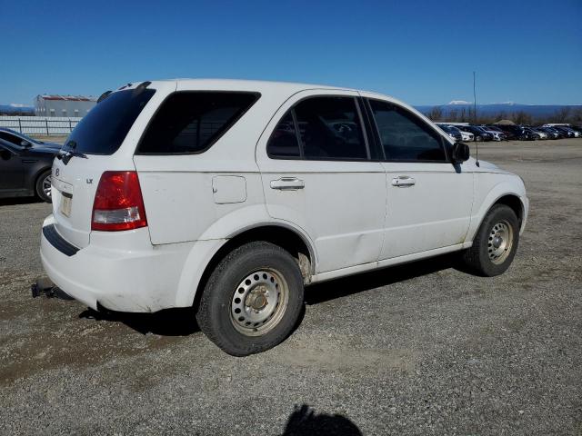 KNDJC733X45300387 - 2004 KIA SORENTO EX WHITE photo 3