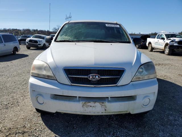 KNDJC733X45300387 - 2004 KIA SORENTO EX WHITE photo 5