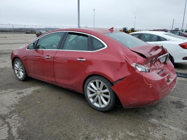 1G4PS5SK1D4175615 - 2013 BUICK VERANO RED photo 2