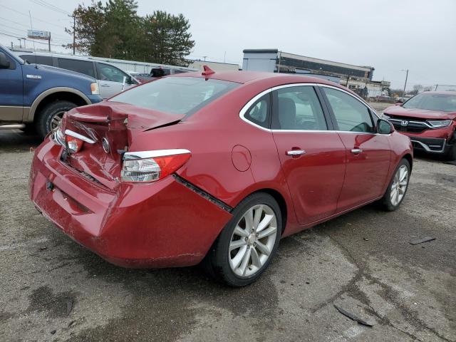 1G4PS5SK1D4175615 - 2013 BUICK VERANO RED photo 3