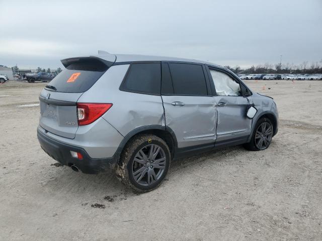 5FNYF8H54LB001285 - 2020 HONDA PASSPORT EXL SILVER photo 3