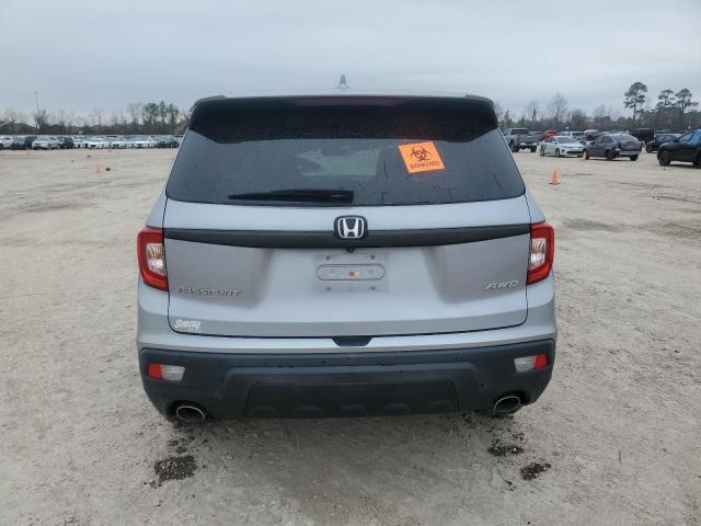 5FNYF8H54LB001285 - 2020 HONDA PASSPORT EXL SILVER photo 6