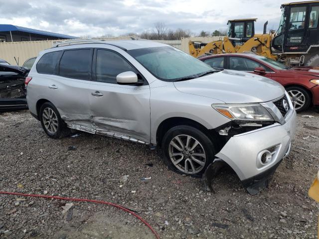 5N1AR2MN5EC668485 - 2014 NISSAN PATHFINDER S SILVER photo 4