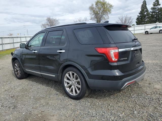 1FM5K7FH3GGB75832 - 2016 FORD EXPLORER LIMITED BLACK photo 2