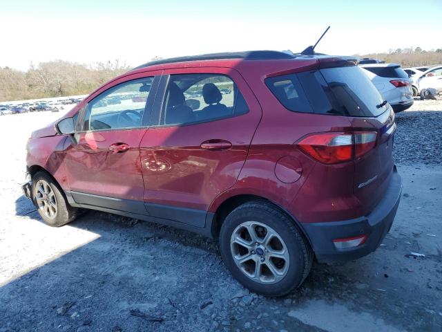 MAJ3S2GE3LC349649 - 2020 FORD ECOSPORT SE წითელი ფოტო 2
