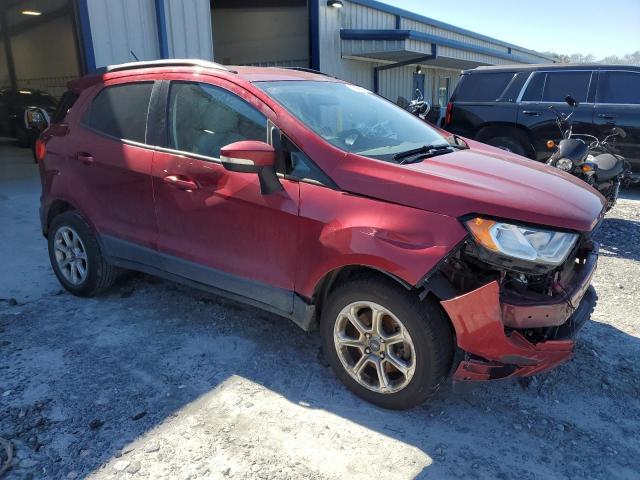 MAJ3S2GE3LC349649 - 2020 FORD ECOSPORT SE წითელი ფოტო 4