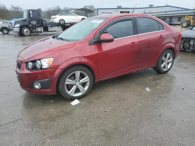 1G1JC5SH0E4157371 - 2014 CHEVROLET SONIC LT MAROON photo 1