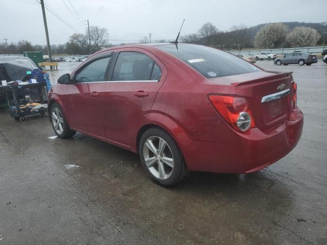 1G1JC5SH0E4157371 - 2014 CHEVROLET SONIC LT MAROON photo 2