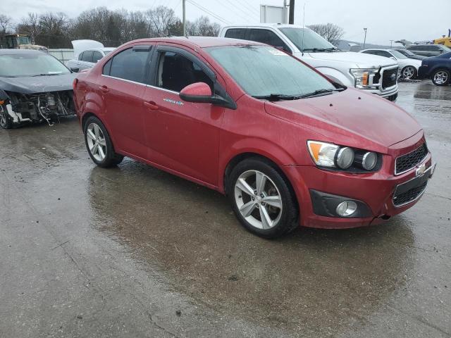 1G1JC5SH0E4157371 - 2014 CHEVROLET SONIC LT MAROON photo 4