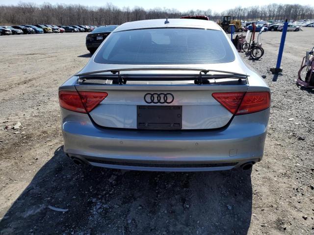 WAU2GAFC8CN095696 - 2012 AUDI A7 PRESTIGE GRAY photo 6