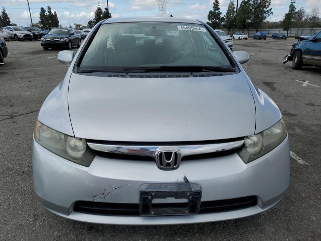 1HGFA16596L153680 - 2006 HONDA CIVIC LX SILVER photo 5