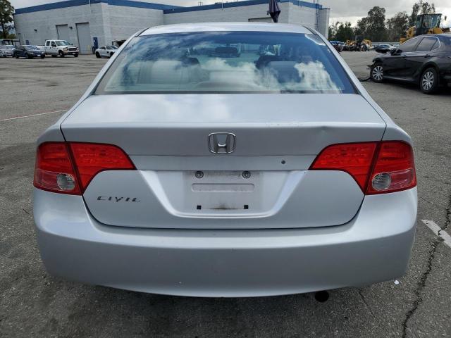 1HGFA16596L153680 - 2006 HONDA CIVIC LX SILVER photo 6