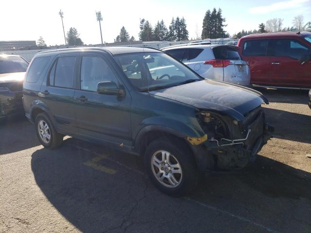 JHLRD78853C039395 - 2003 HONDA CR-V EX GREEN photo 4