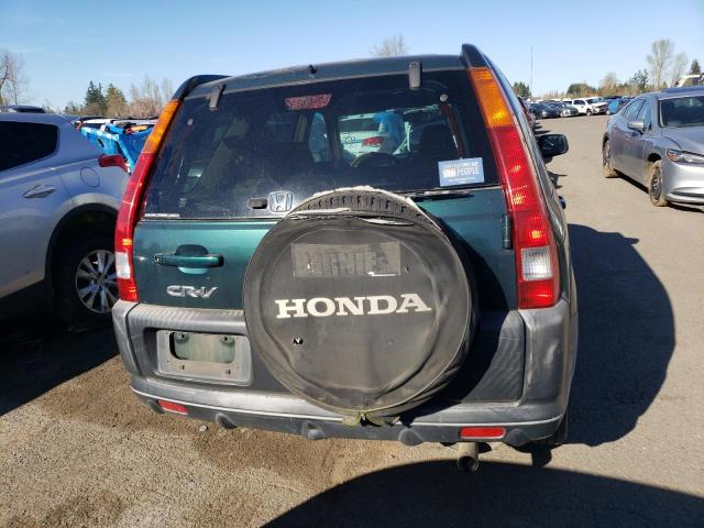 JHLRD78853C039395 - 2003 HONDA CR-V EX GREEN photo 6