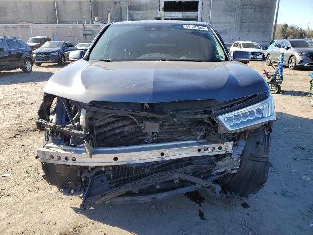 5FRYD7H59HB001854 - 2017 ACURA MDX SPORT HYBRID TECHNOLOGY GRAY photo 5