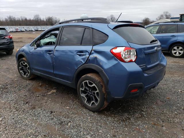 JF2GPABC0GH205502 - 2016 SUBARU CROSSTREK PREMIUM BLUE photo 2