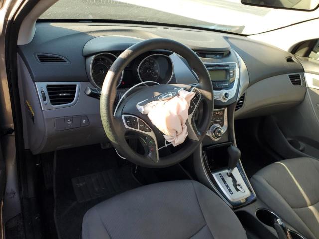 KMHDH4AE5BU157431 - 2011 HYUNDAI ELANTRA GLS SILVER photo 8