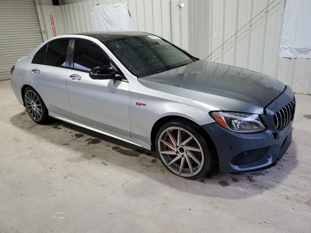 55SWF6EB5JU244878 - 2018 MERCEDES-BENZ C 43 4MATIC AMG SILVER photo 4