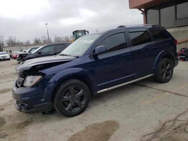 3C4PDCGB7JT277504 - 2018 DODGE JOURNEY CROSSROAD BLUE photo 1