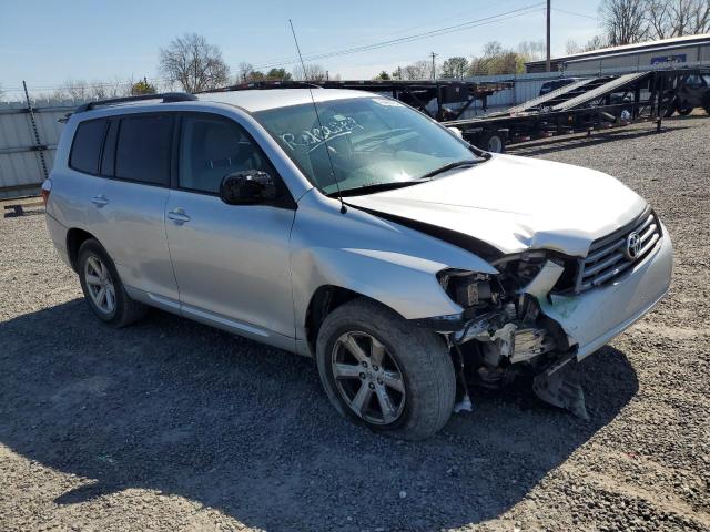 5TDZA3EH8AS004462 - 2010 TOYOTA HIGHLANDER SILVER photo 4