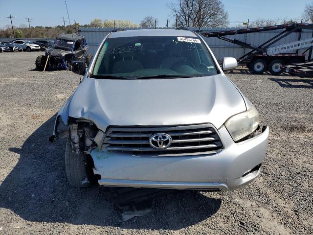 5TDZA3EH8AS004462 - 2010 TOYOTA HIGHLANDER SILVER photo 5