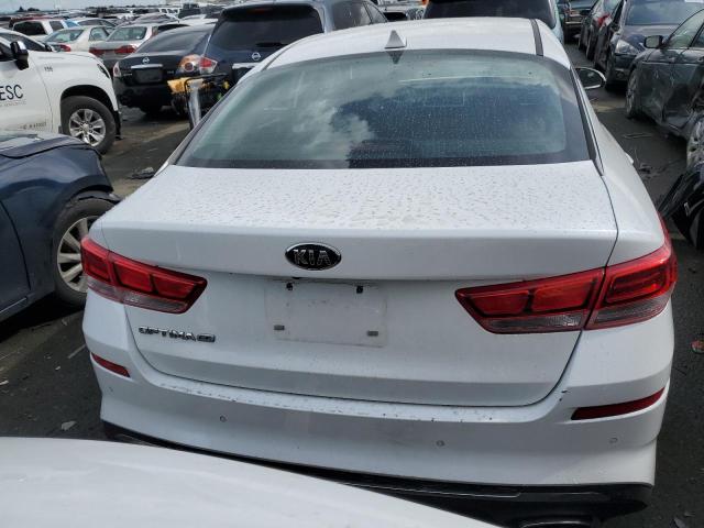 5XXGT4L39KG275290 - 2019 KIA OPTIMA LX WHITE photo 6