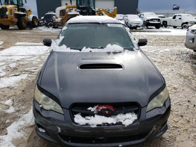 4S3BL676684205078 - 2008 SUBARU LEGACY GT LIMITED GRAY photo 5