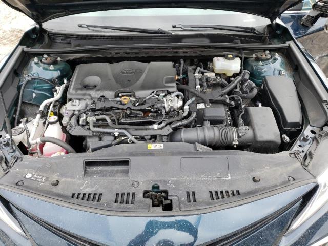 4T1H31AK3MU556801 - 2021 TOYOTA CAMRY LE BLUE photo 11