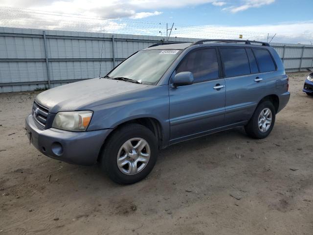 JTEGD21A240090629 - 2004 TOYOTA HIGHLANDER GRAY photo 1