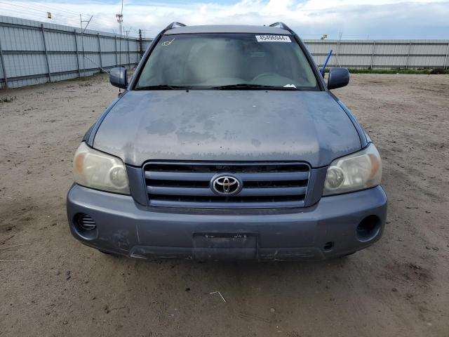 JTEGD21A240090629 - 2004 TOYOTA HIGHLANDER GRAY photo 5