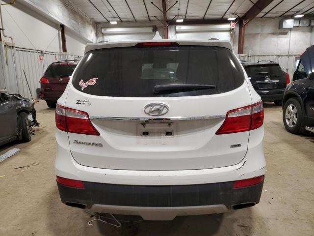 KM8SNDHF2FU101659 - 2015 HYUNDAI SANTA FE GLS WHITE photo 6