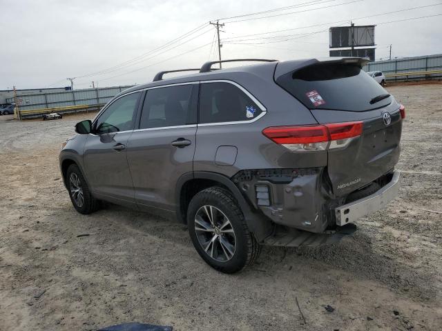 5TDZARFH6HS027802 - 2017 TOYOTA HIGHLANDER LE GRAY photo 2