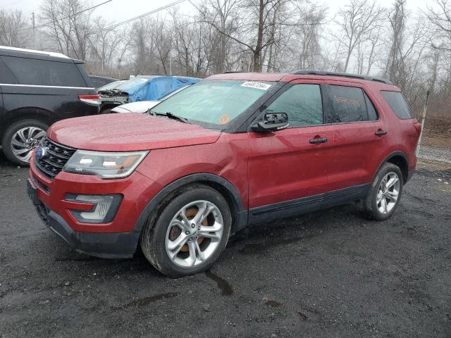 1FM5K8GTXGGC52866 - 2016 FORD EXPLORER SPORT RED photo 1