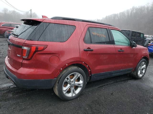 1FM5K8GTXGGC52866 - 2016 FORD EXPLORER SPORT RED photo 3