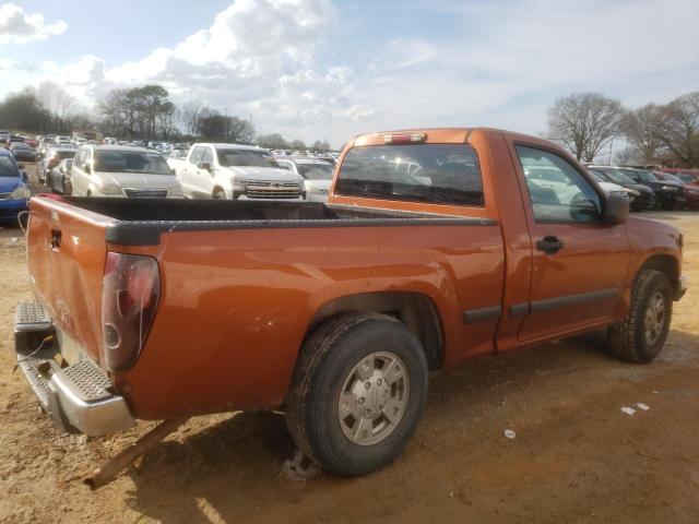 1GCCS148368238450 - 2006 CHEVROLET COLORADO ORANGE photo 3