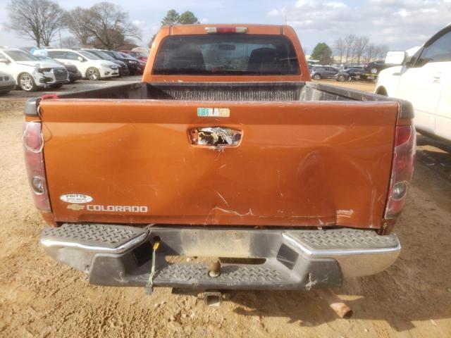 1GCCS148368238450 - 2006 CHEVROLET COLORADO ORANGE photo 6